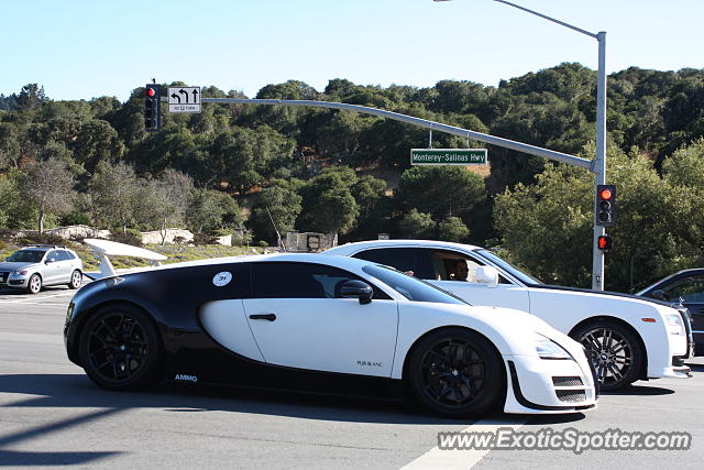 Bugatti Veyron spotted in Monterey, California