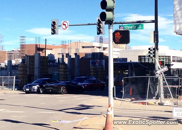 Lamborghini Aventador spotted in Denver, Colorado