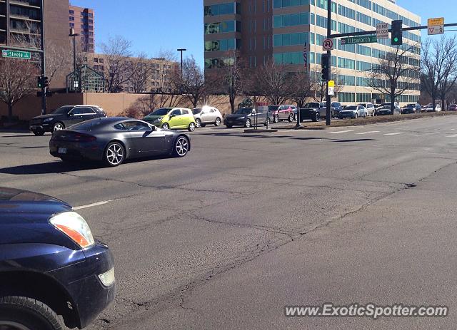 Aston Martin Vantage spotted in Denver, Colorado