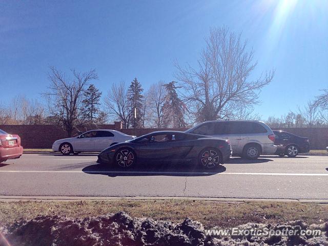 Lamborghini Gallardo spotted in Denver, Colorado