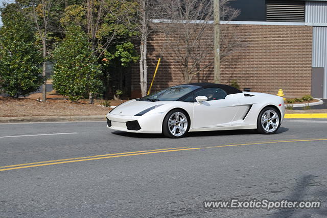 Lamborghini Gallardo spotted in Charlotte, North Carolina