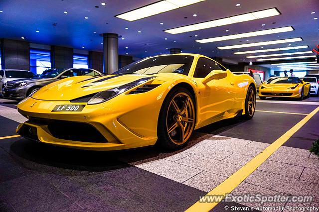 Ferrari 458 Italia spotted in Kuala Lumpur, Malaysia