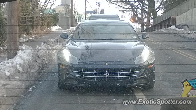 Ferrari FF spotted in Summit, New Jersey