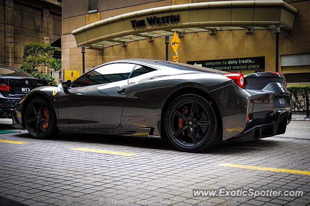 Ferrari 458 Italia spotted in Kuala Lumpur, Malaysia