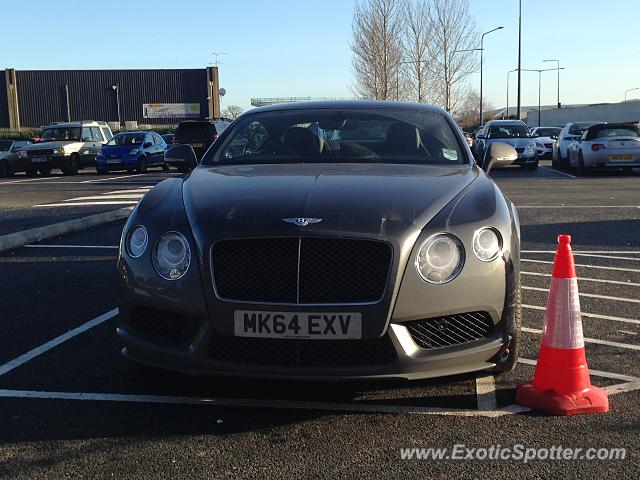 Bentley Continental spotted in Bicester, United Kingdom