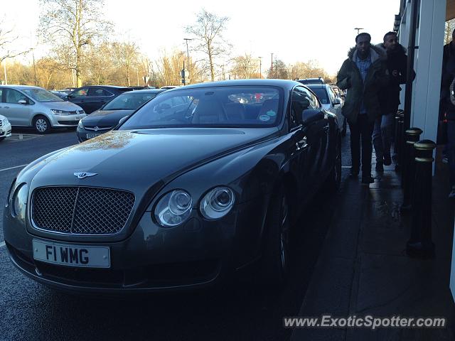 Bentley Continental spotted in Bicester, United Kingdom