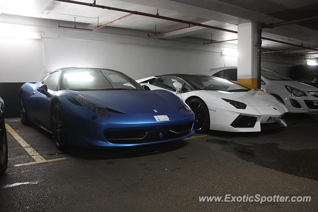 Ferrari 458 Italia spotted in London, United Kingdom