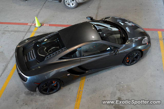 Mclaren MP4-12C spotted in Dallas, Texas