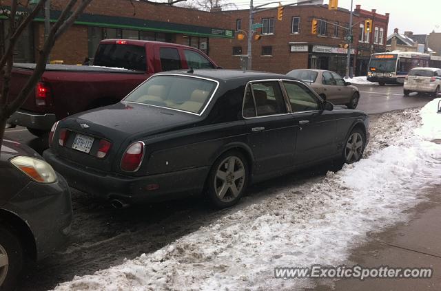 Bentley Arnage spotted in Cambridge, Ont, Canada