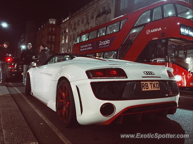 Audi R8 spotted in London, United Kingdom