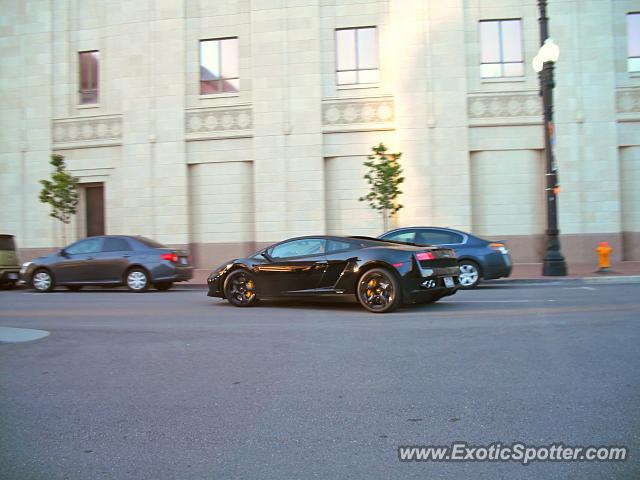 Lamborghini Gallardo spotted in Salt Lake City, Utah