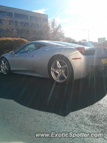 Ferrari 458 Italia spotted in Albuquerque, New Mexico