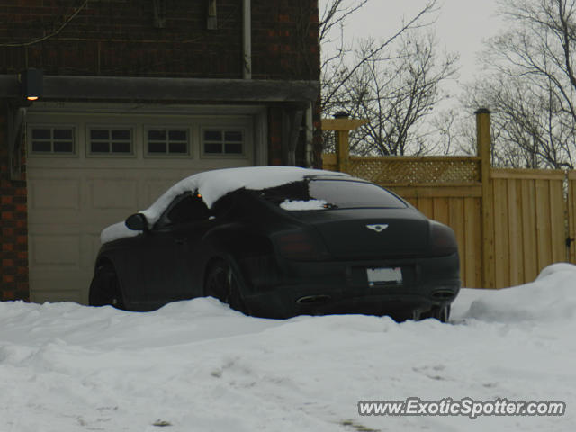 Bentley Continental spotted in London, Ontario, Canada