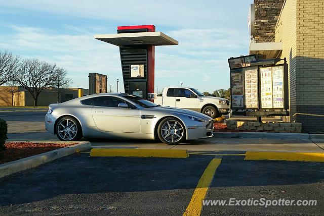 Aston Martin Vantage spotted in Lewisville, Texas