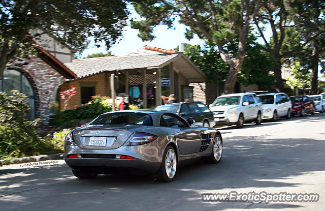 Mercedes SLR spotted in Carmel, California