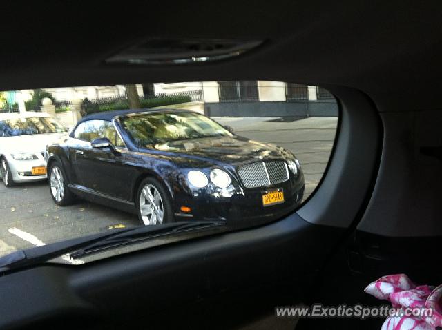 Bentley Continental spotted in Manhattan, New York