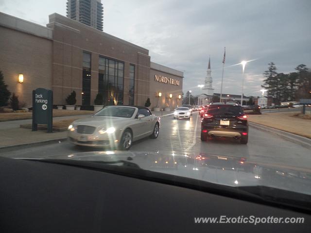 Bentley Continental spotted in Atlanta, Georgia