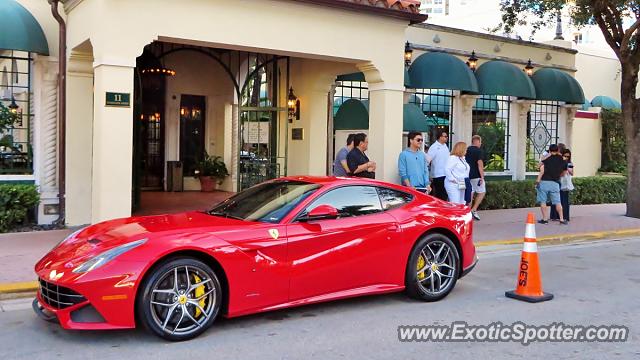 Ferrari F12 spotted in Miami, Florida