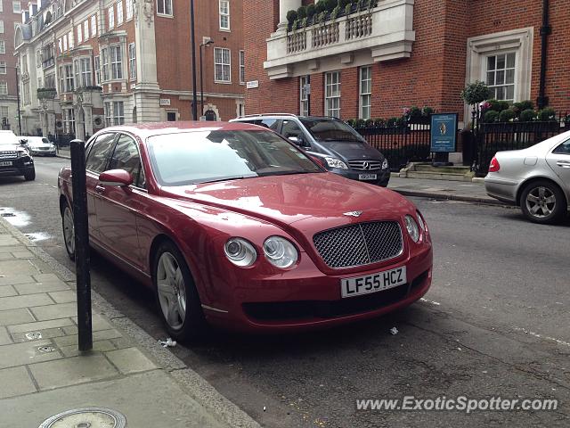 Bentley Flying Spur spotted in London, United Kingdom