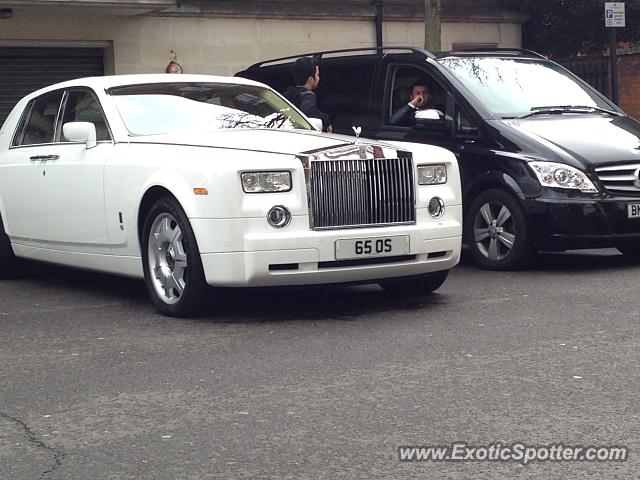 Rolls Royce Phantom spotted in London, United Kingdom