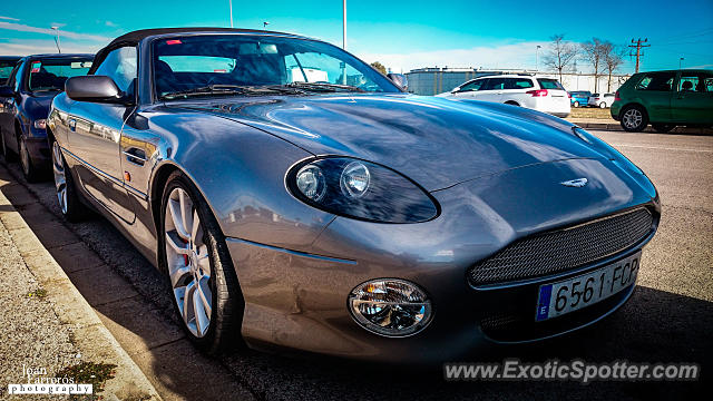 Aston Martin DB7 spotted in Celrà, Spain