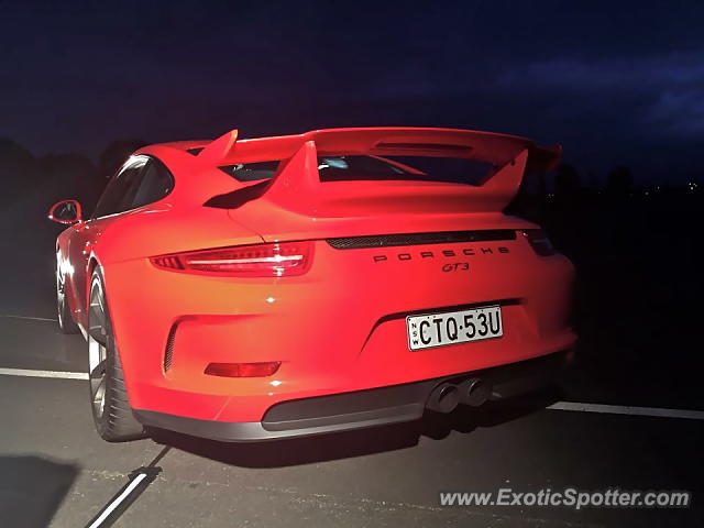 Porsche 911 GT3 spotted in Sydney, Australia