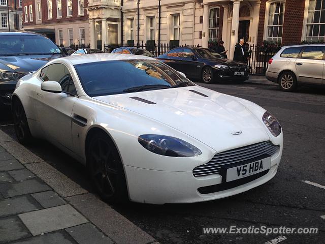 Aston Martin Vantage spotted in London, United Kingdom