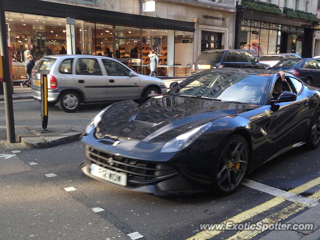 Ferrari F12 spotted in London, United Kingdom