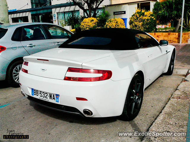 Aston Martin Vantage spotted in Empuriabrava, Spain