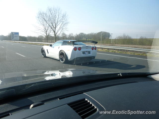 Chevrolet Corvette Z06 spotted in Perronnes, France