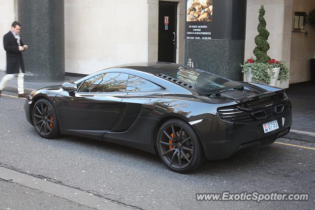 Mclaren MP4-12C spotted in London, United Kingdom