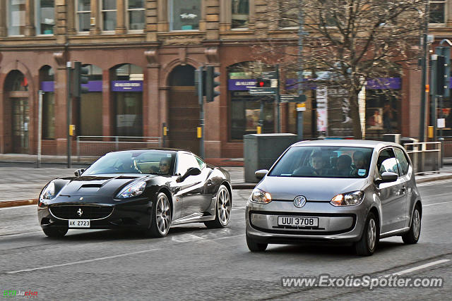 Ferrari California spotted in Leeds, United Kingdom