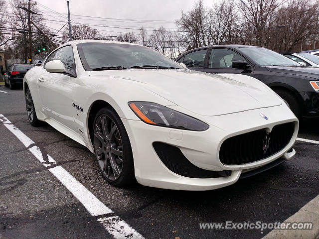 Maserati GranTurismo spotted in Darien, Connecticut