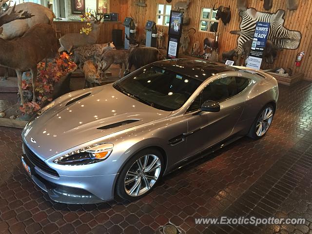 Aston Martin Vanquish spotted in Salt Lake City, United States