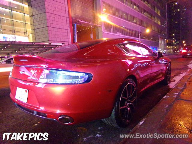 Aston Martin Rapide spotted in Manhattan, New York