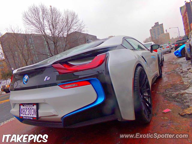 BMW I8 spotted in Bronx, New York