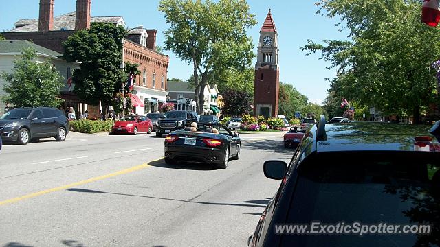 Maserati GranCabrio spotted in NOTL,On, Canada