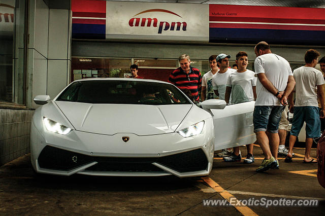 Lamborghini Huracan spotted in São Paulo, Brazil