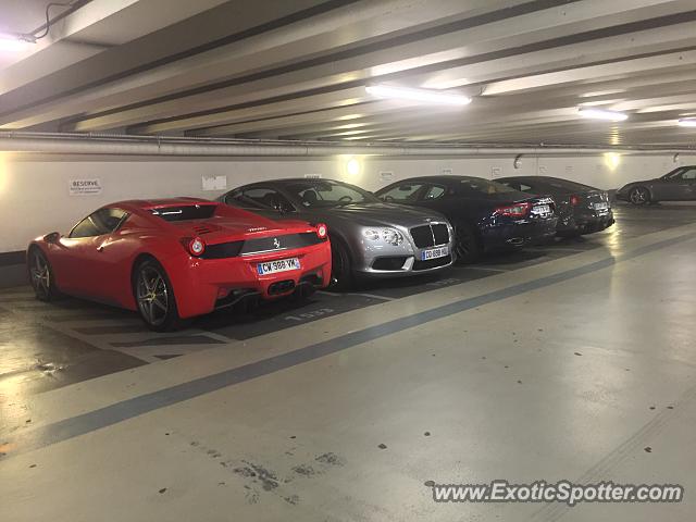 Ferrari 458 Italia spotted in Paris, France