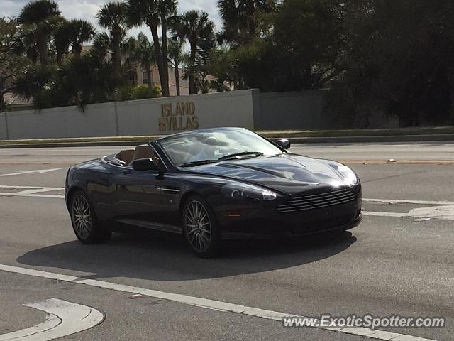 Aston Martin DB9 spotted in Indian Harbour, Florida