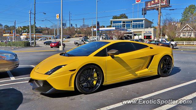 Lamborghini Gallardo spotted in Atlanta, Georgia