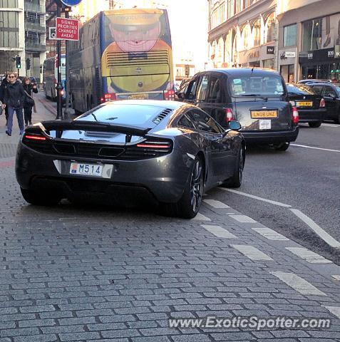 Mclaren MP4-12C spotted in London, United Kingdom