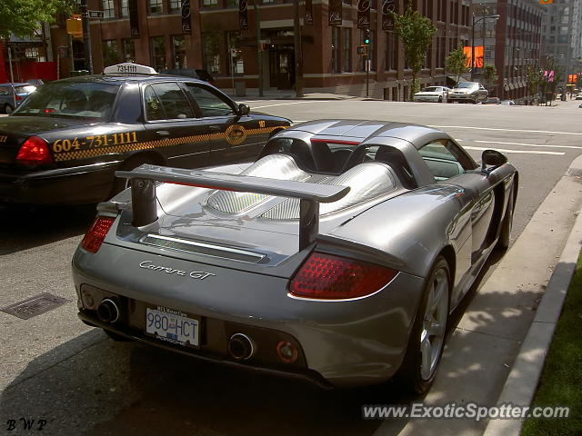 Porsche Carrera GT spotted in Vancouver, Canada