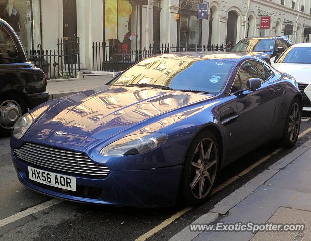 Aston Martin Vantage spotted in London, United Kingdom