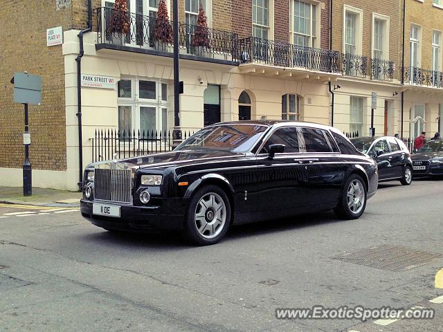 Rolls Royce Phantom spotted in London, United Kingdom