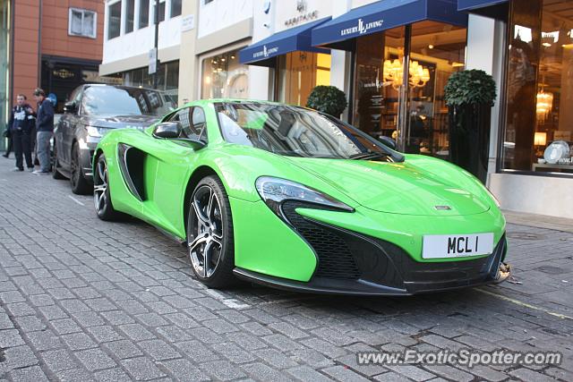 Mclaren 650S spotted in London, United Kingdom