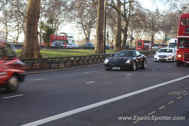 Ferrari 599GTB spotted in London, United Kingdom