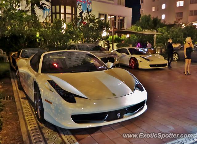 Ferrari 458 Italia spotted in Miami, Florida