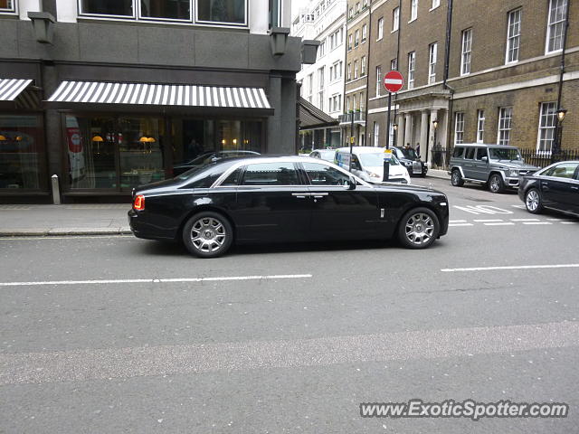 Rolls Royce Ghost spotted in London, United Kingdom