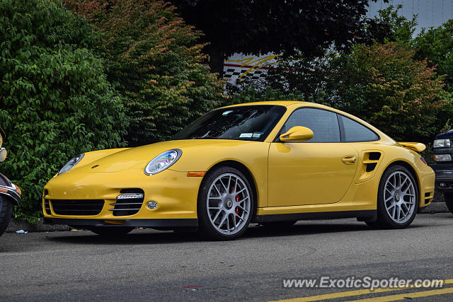 Porsche 911 Turbo spotted in Watkins Glen, New York